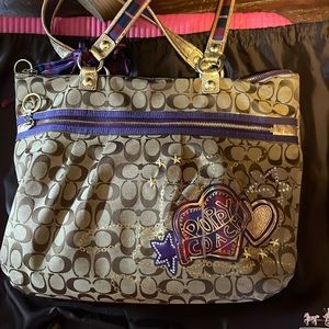 Coach poppy bag
